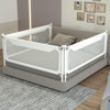 Gearking- Riel de cama para niños, blanco, 1.5m , 1 ud
