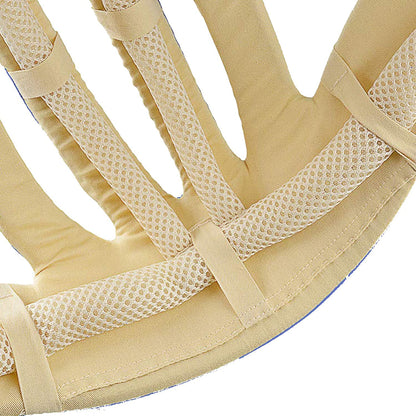 Casco para bebés  gorra suave y ajustable, estrellas azul