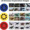 Pup Go-Antorcha y proyector de dinosaurio con 3 discos, 24 imágenes