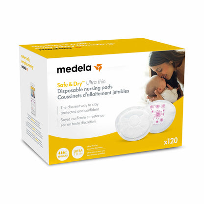Almohadillas de lactancia desechables medela 106 pads