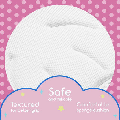 Sofi The Baby Unicorn Flower - Alfombrilla de baño para bebé, asiento para fregadero