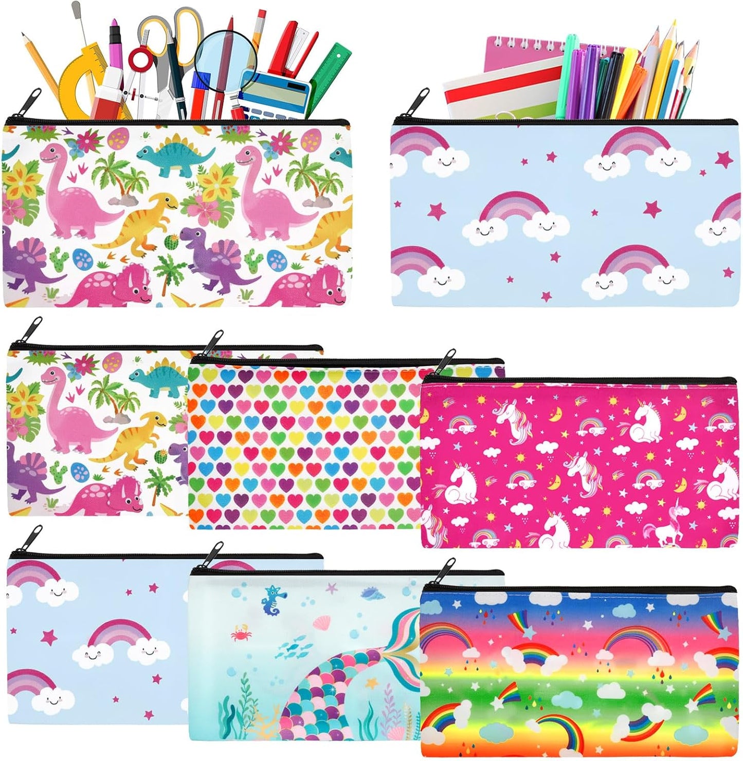 Ctosree- 6 Estuches para Lápices