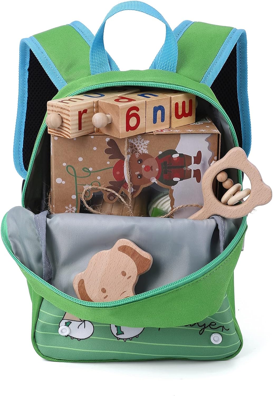 Clearlove- Mochila para niños con caras de múltiples formas