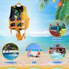 Gogokids-Chaleco de natación, amarillo, talla M