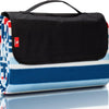 CAMEL CROWN- Manta de picnic al aire libre de forro polar grande, impermeable,