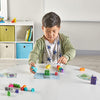 Hand2mind - Numberblocks, cubos MathLink, juego de actividades del 1-10, 30 actividades