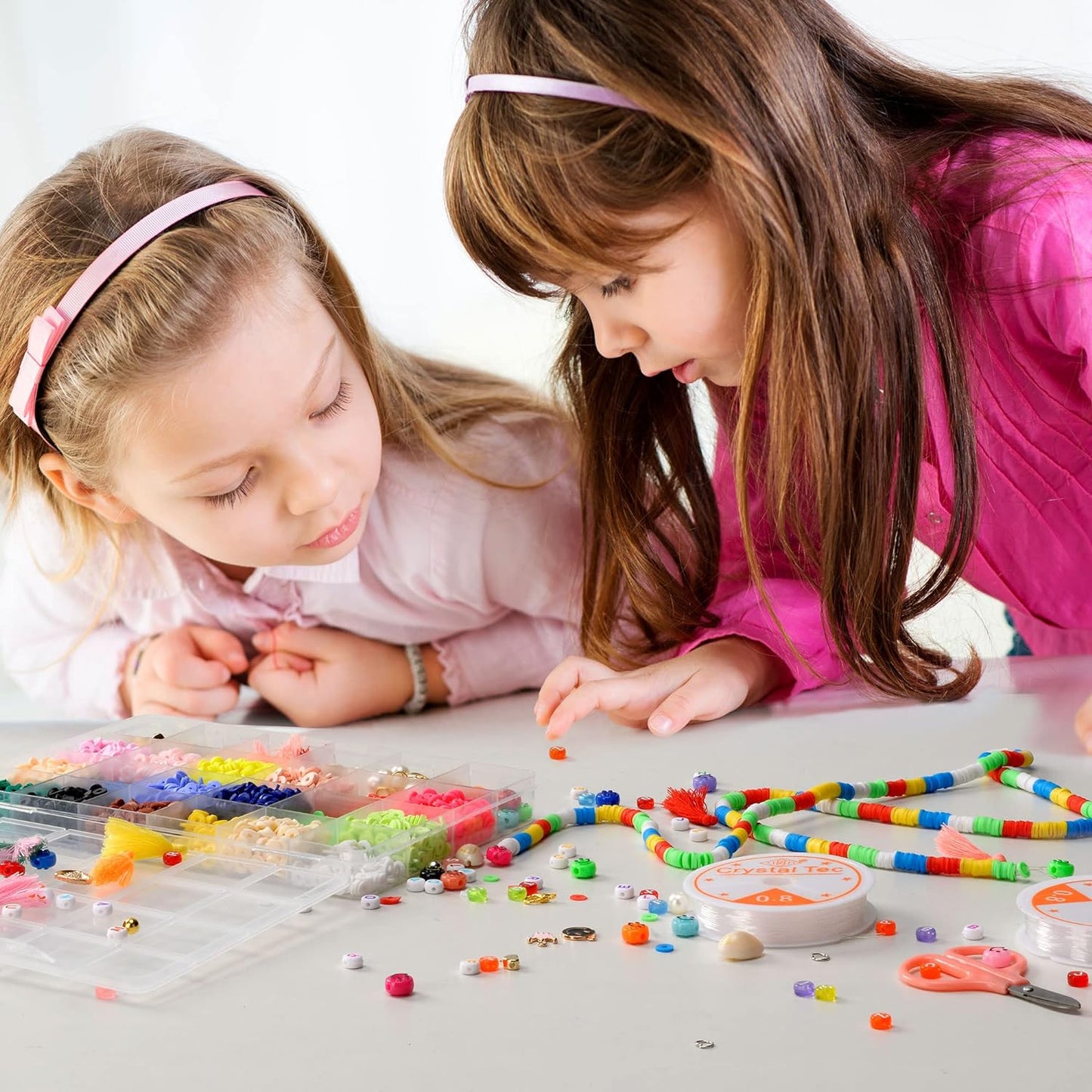 Wrap of Love - Juego de 5000 cuentas heishi para hacer pulseras