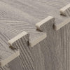 Alfombra armable de foamy de 16pcs, diseño madera