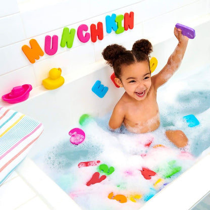 36 Letras y numeros para el baño Munchkin