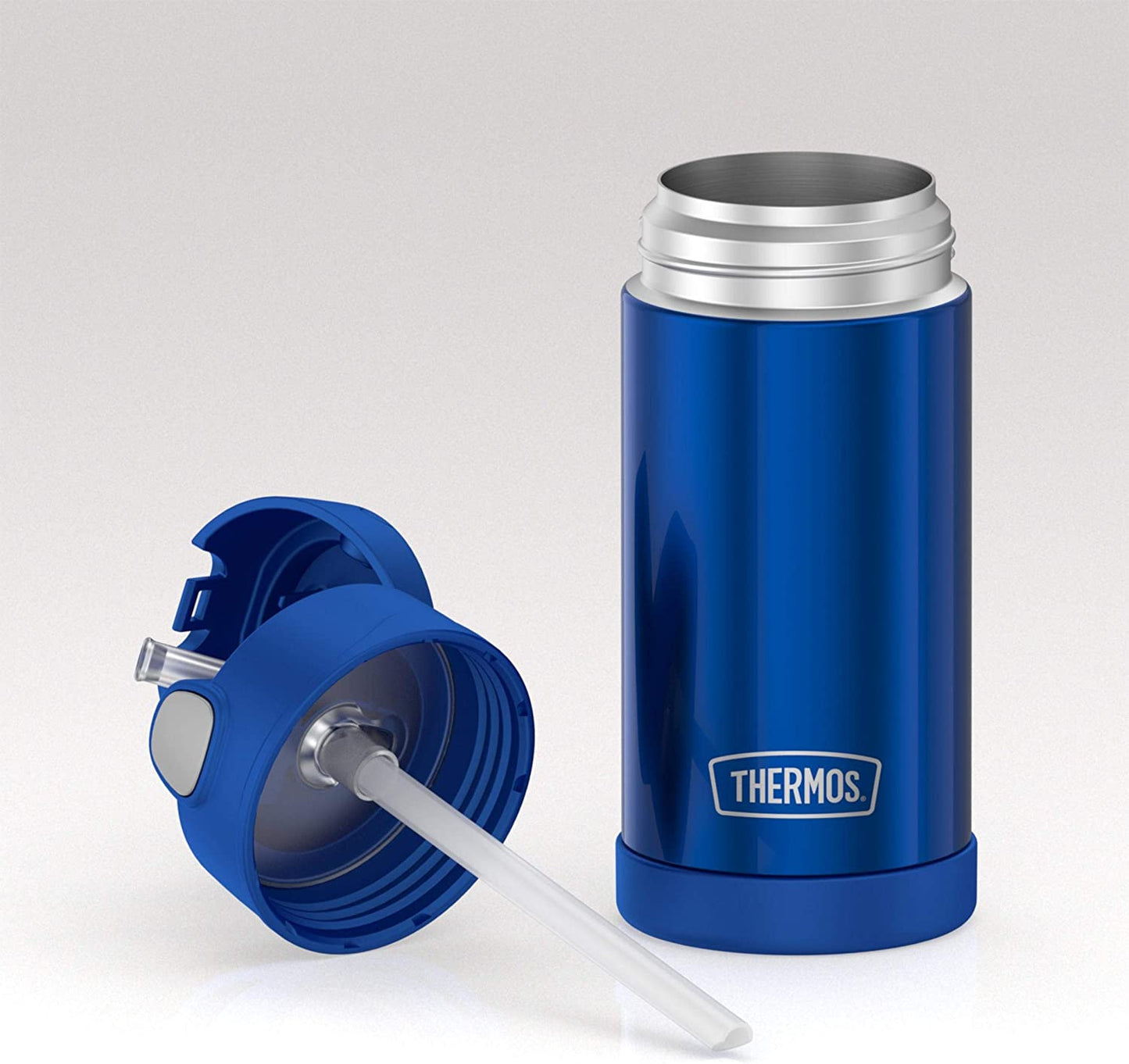 Thermos- Cañitas de respuesto para botella FUNtainer de 12onzas, Transparente