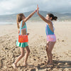 Bolsa de malla para juguetes de playa para niños , 3 unidades