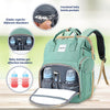 HEATOO- Mochila para pañales, verde