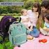HEATOO- Mochila para pañales, verde
