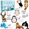 CiyvoLyeen- Kit de costura de animales polares para niños