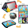 Baby Tummy Time Espejo de piso con juguetes de libros de arrugas suaves