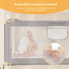 Upgogo-Barandilla de cama con diseño de elevación para niños pequeños, 39x26pulgadas
