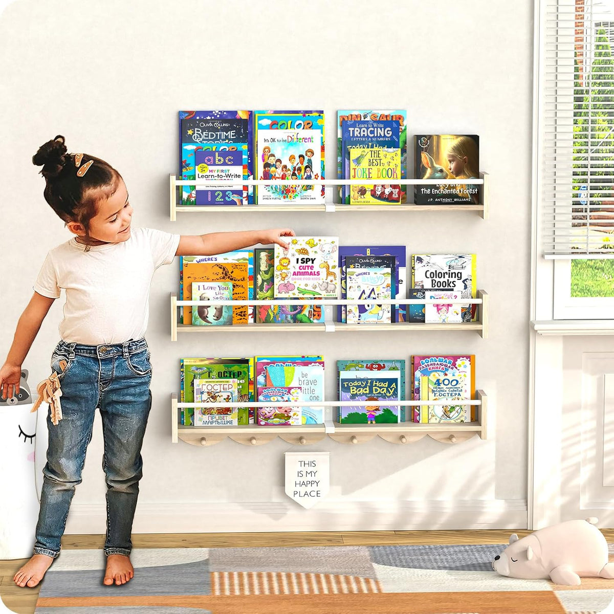 Bidami-Estantes de libros para habitaciones de niños