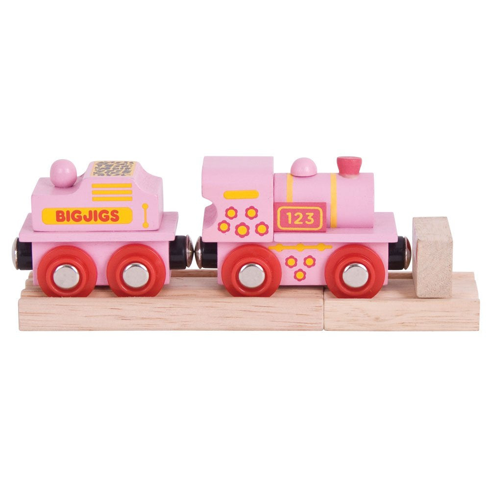 Bigjigs Rail tren rosado
