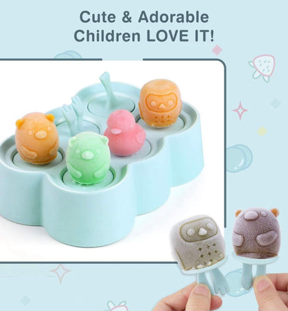 Mini moldes para helados sin BPA