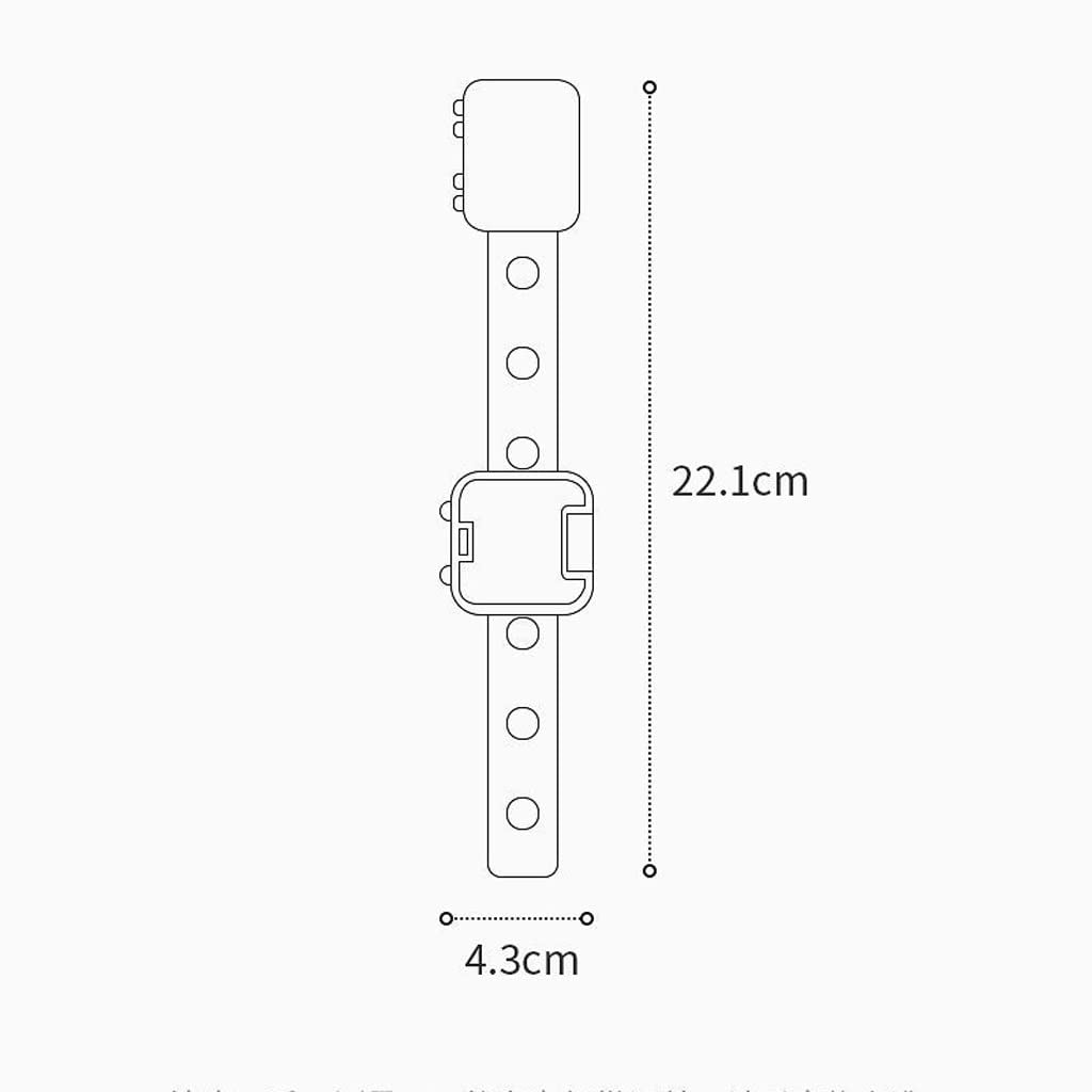 Cerradura de seguridad cocodrilo 8pk