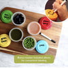 GreenSprout Juego de 12 recipientes Weesprout para guardar alimentos para bebés a prueba de fugas
