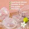 Haakaa - Bomba de silicona para mamas y conchas maternas para que madres lactantes expresen y recolecten leche materna incluye una correa de silicona y un tapón de flores