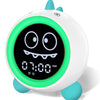 Reloj despertador para niños verde