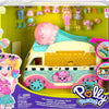 Polly Pocket Tiny Treats - Camión de helados, más de 18 piezas de juego