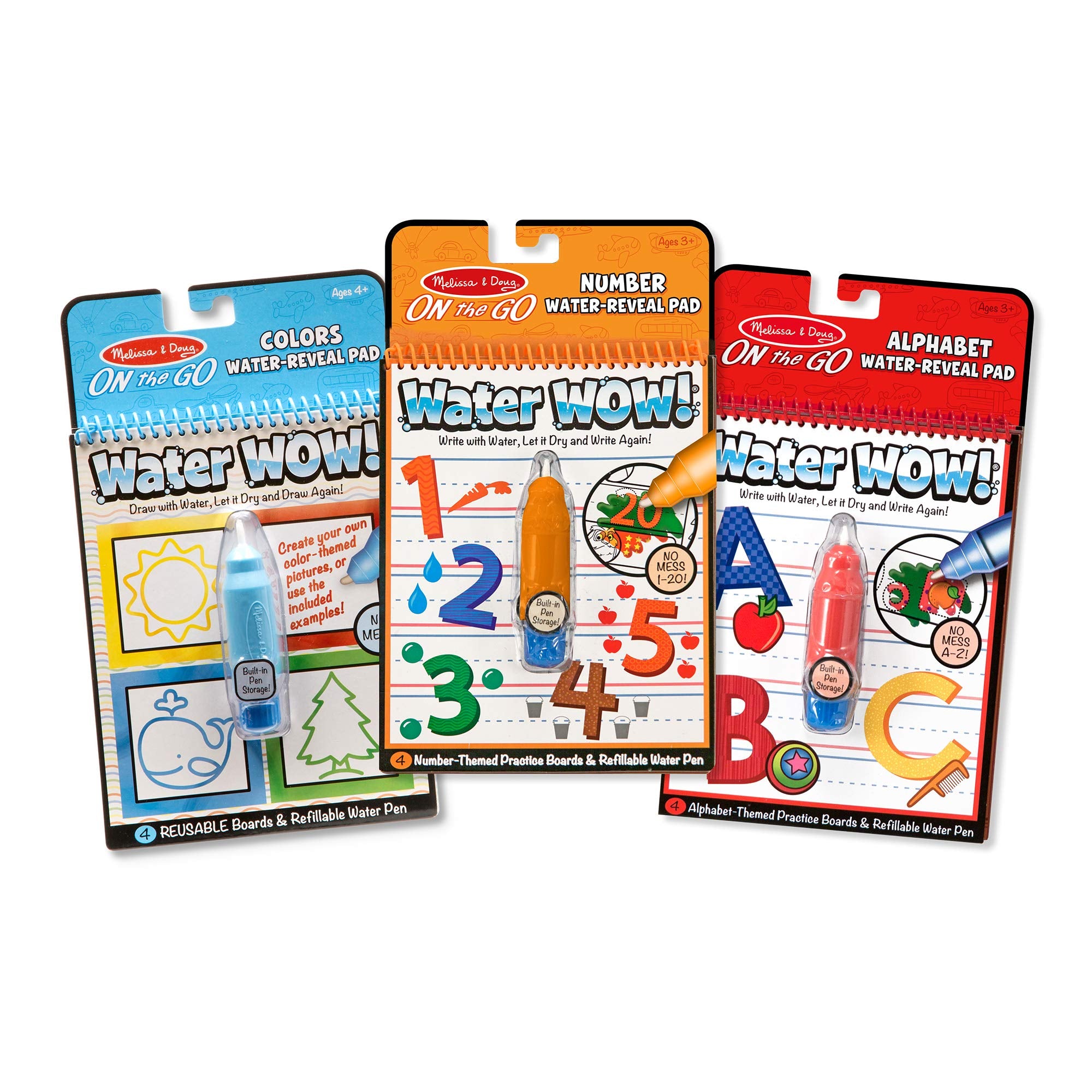 Melissa & Doug Water Wow, libro de actividades