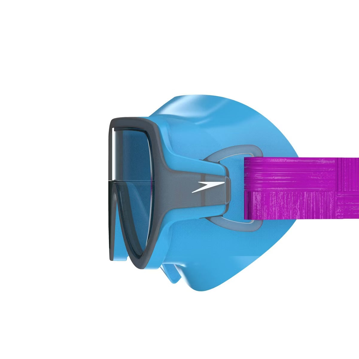 Máscara de natación Speedo para niños con correa de tela - Edades de 3 a 6 años