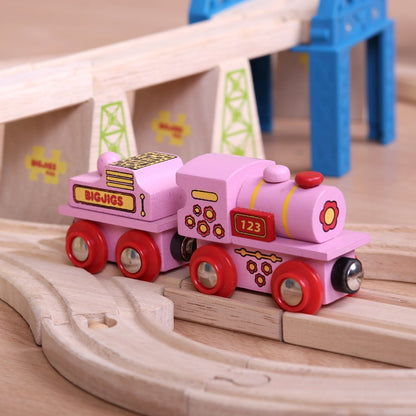 Bigjigs Rail tren rosado