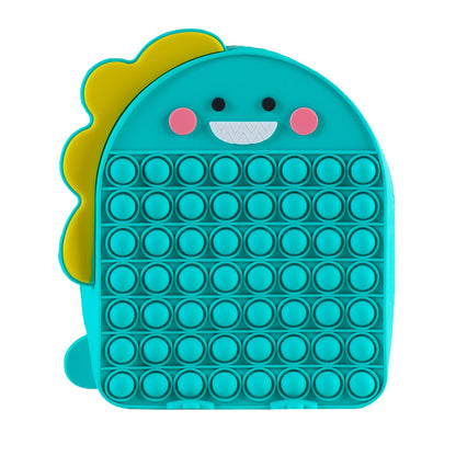 Bolso de dinosaurio popit verde