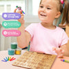 Tablero de rastreo del alfabeto de madera LearnToy Montessori