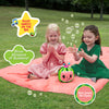 CoComelon - Máquina musical de burbujas sin derrames, juguete de burbujas para bebés