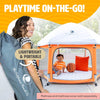 The Original POP 'N GO Premium - Corralito para bebés para exteriores e interiores