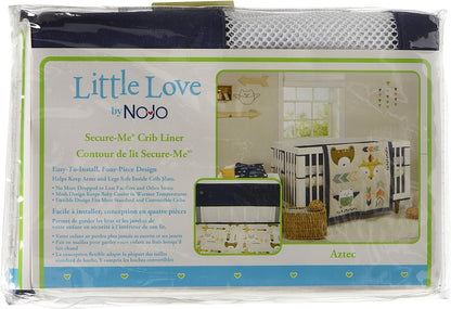 Little Love de NoJo -Forro para cuna Secure-Me, azteca
