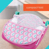 Summer Infant- Silla de lujo para bebé (Bubble Waves) – Soporte de baño para uso en el fregadero o bañera