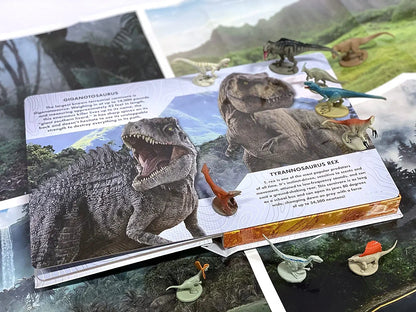 Phidal - Jurassic World My Busy Books -10 figuras y un tapete de juego