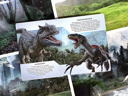 Phidal - Jurassic World My Busy Books -10 figuras y un tapete de juego