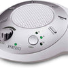 Homedics maquina de ruido blanco con 6 sonidos de la naturaleza, plateado