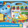 Libro para aprender en forma de elefante Vtech