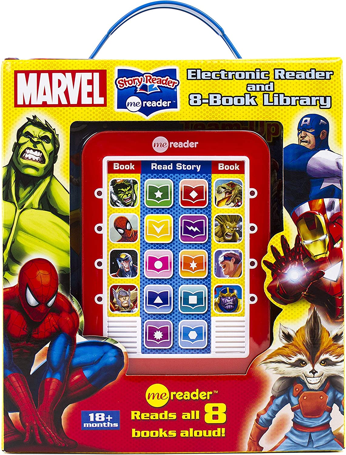 Me Reader Electronic Reader with 8 Book Marvel