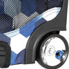J World New York Sunrise Kids-Mochila con ruedas, diseño azul