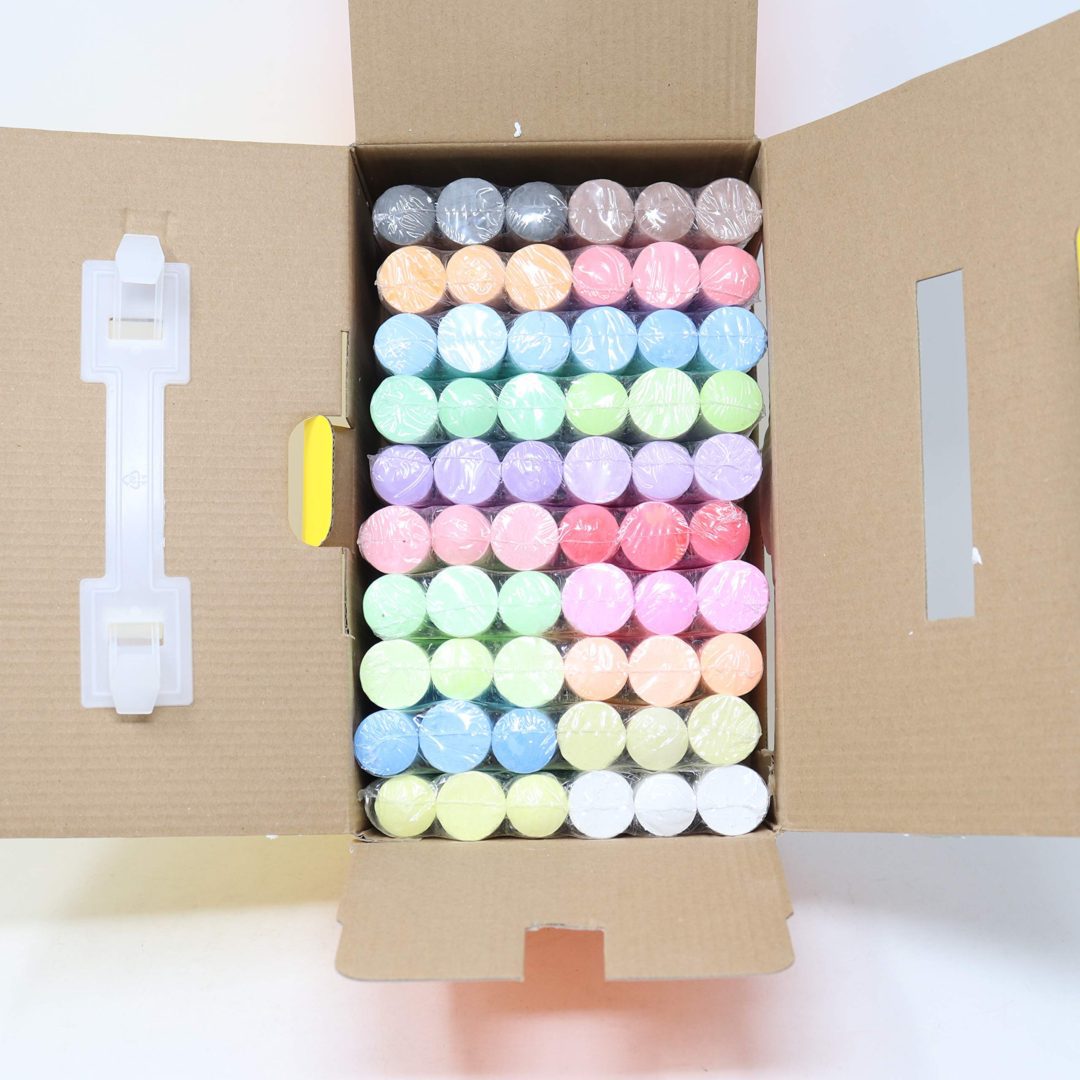 Tiza Sidewalk – 60 unidades en varios colores – Sun Squad