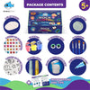 Brainy Shark Rock - Kit de pintura para niños, juego de artes y manualidades para niños