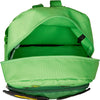 Mochila John Deere para niños pequeños, verde lima