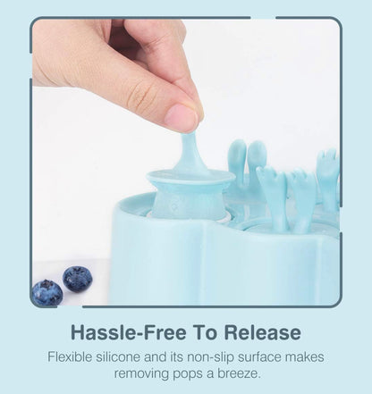 Mini moldes para helados sin BPA