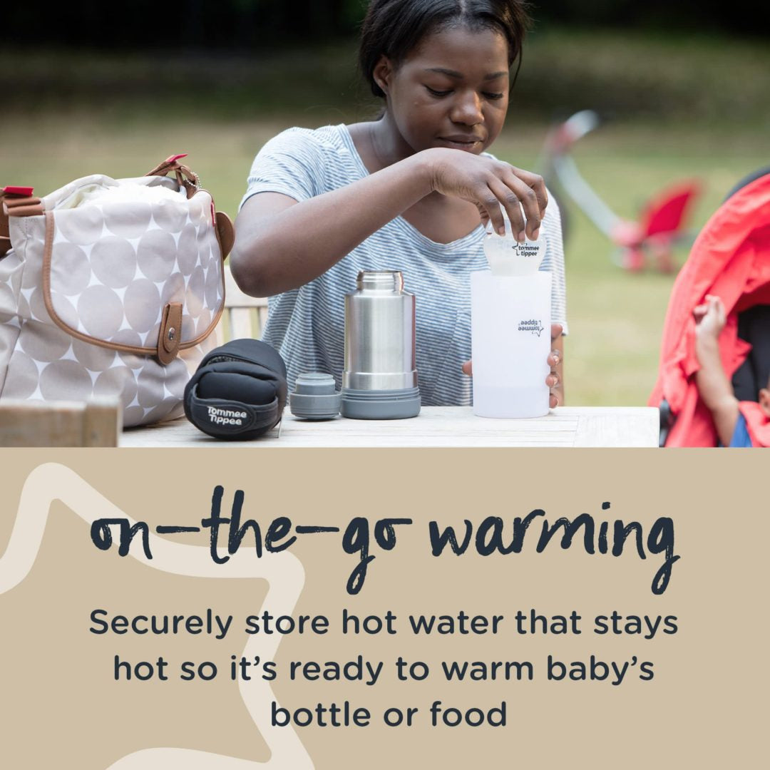 Tommee Tippee Closer to Nature - Calentador portátil de biberones de viaje - Multifunción, sin BPA