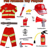 Golray Disfraz de bombero para niños 4-6 años