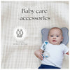 Dodo Babies - Almohada para para recién nacido, 2 clips para chupeta y funda para chupeta
